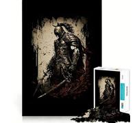 Rompecabezas de Soldado Espartano para Adultos, 1000 Piezas, Juguete de Habilidad, Juego Lento, Disfruta, Pieza de colección de Arte de Corte Exacto 38x26cm
