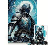 Rompecabezas de Soldado Guerrero Espartano de 1000 Piezas para Adolescentes Juguete para desarrollar la lógica, Divertido y Relajante Corte preciso Regalo artístico (50x75cm)