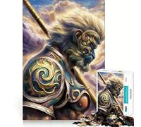 Rompecabezas de Sun Wukong de 1000 Piezas para Adultos y Adolescentes Ayuda a Mejorar la Memoria y a relajar la Mente Diseño para armar 38x52cm