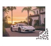 Rompecabezas de superdeportivos Genial. Apto para Todas Las Edades. Dificultad Media. Ideal para Fines Decorativos. 500 Piezas (52 x 38 cm).