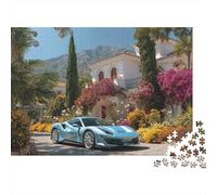 Rompecabezas de superdeportivos geniales. Un Juego único y Creativo Que es desafiante y Divertido. 1000 Piezas (75x50cm).