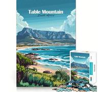 Rompecabezas de Table Mountain, Sudáfrica para Adolescentes, 1000 Piezas, Juguete de lógica, diversión Relajante, Bordes Suaves, Regalo de cumpleaños 50x75cm