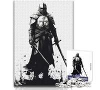 Rompecabezas de Templario de Boceto Vintage para Adultos, 1000 Piezas, Juego de Aprendizaje, Sorpresa Pensativa para Celebraciones, Tamaño 38x26cm