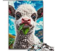 Rompecabezas de Ternera para Adolescentes, 2000 Piezas, Juego Familiar para aliviar el estrés, desafío difícil, Regalo para Amigos y Familiares (70x100cm)
