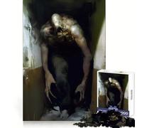 Rompecabezas de Terror Corporal con Monstruos silenciosos para Adolescentes, 1000 Piezas, Rompecabezas Mental, Divertido y Relajante, Arte para armar, Regalo Encantador 50x75cm