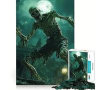 Rompecabezas de Terror para Adultos de 1000 Piezas,Juego de Memoria Divertido,componentes Resistentes y de Corte Limpio, aliviar el estrés (50x75cm)