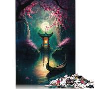 Rompecabezas de The Lake Mystic para Adultos, 520 Piezas, Tablero Rectangular de Papel, Regalo para Hombres, niños y niñas, 520 Piezas (52 x 38 cm)