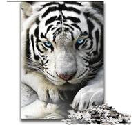 Rompecabezas de Tigre Blanco para Adolescentes, 2000 Piezas, Juegos relajantes Que fomentan el Amor en Pareja, para Mayores de 14 años (70x100cm)