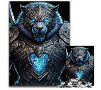 Rompecabezas de Tigre mecánico de 1000 Piezas para Adultos Padres, Parejas y Amigos. Edades 14+. 50x75cm/19,68x29,52 Pulgadas.