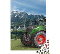 Rompecabezas De Tractor 1000 Piezas Para La Familia - Juego En Papel Ecológico Que Estimula El Desarrollo Cognitivo Y La Diversión 38x26cm/1000pcs