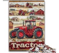 Rompecabezas de Tractor agrícola para Adolescentes, desafío de Inteligencia Cerebral, Juguetes adictivos para decoración del hogar (70x100cm)