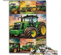 Rompecabezas de Tractor agrícola para Adultos, 1000 Piezas, desafío de Inteligencia Cerebral, Juguetes adictivos, Regalos de cumpleaños para Mayores de 14 años (26x38cm)