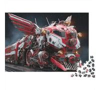 Rompecabezas de Tren con Paisaje. Juegos educativos. Rompecabezas desafiantes. Ideas de Regalo para Mujeres y Hombres. 1000 Piezas (75x50cm).