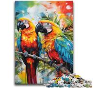 Rompecabezas de Tucanes Artísticos para Adolescentes, 1000 Piezas, para Armar en Casa, Divertirse, Regalo de Cumpleaños, Regalo de Viaje (38x52cm)