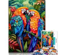 Rompecabezas de tucanes para Adultos, 1000 Piezas, difícil de completar, Pero Divertido y Divertido Regalo de cumpleaños, decoración de Pared (75x50cm)