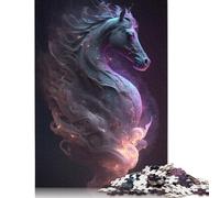 Rompecabezas de Unicornio Infinito, Rompecabezas de cartón 100% Reciclado, Ideal para Mujeres y Hombres, Regalo para el Día de la Madre, 1000 Piezas (75 x 50 cm)