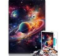 Rompecabezas de Universo Colorido para Adultos y Adolescentes, 1000 Piezas, Ayuda a ejercitar el Cerebro, Juguetes adictivos para Cultivar la Paciencia, Gran Regalo, 50x75cm
