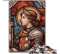 Rompecabezas de vidrieras de Santa A para Adolescentes, Actividades Familiares Divertidas en casa, Regalo de cumpleaños, Regalo de Viaje (70x100cm)