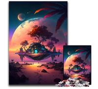 Rompecabezas de Villa Mágica para Adultos, 1000 Piezas, Juego de ingenio para Adolescentes, Fiestas, 50x75cm/19,68x29,52 Pulgadas.