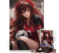 Rompecabezas de Voleibol para Adultos, 1000 Piezas, estimulación Cerebral, relajación Mental, Corte Premium, Regalo Encantador (38x26cm)