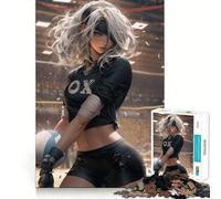 Rompecabezas de Voleibol para Adultos 1000 Piezas Juego de Memoria Corte láser para un Ajuste Perfecto aliviar el estrés (50x75cm)