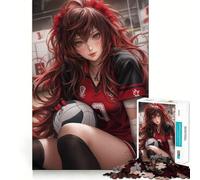 Rompecabezas de Voleibol para Hija Juego de Memoria de 1000 Piezas Manualidades de Corte de Alta precisión desafío Cerebral Interactivo para el hogar (50x75cm)