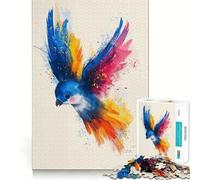 Rompecabezas de Vuelo vívido para Adultos 1000 Piezas Juego Think Boost Estructura de Encaje precisa fácil de Aprender diversión para Toda la Familia (38x26cm)