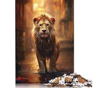 Rompecabezas de Young Lion City Street para Adultos, 1000 Piezas, Juegos desafiantes para Toda la Familia, Rompecabezas para niños a Partir de 12 años, 1000 Piezas (75 x 50 cm)