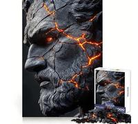 Rompecabezas de Zeus, Dios Griego, para Adultos, 1000 Piezas, Entrenamiento de Memoria, recreación Tranquila, Corte Impecable, Regalo navideño (50x75cm)