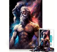 Rompecabezas de Zeus y el León de 1000 Piezas Juego cognitivo y Divertido Estructura de Encaje preciso Actividad para Fortalecer los Lazos Familiares (38x26cm)