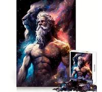 Rompecabezas de Zeus y el León de 1000 Piezas para Adolescentes Un desafío Mental Un Juego de Ocio Relajado Ajuste Ideal (38x52cm)