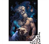Rompecabezas de Zeus y su compañero de 1000 Piezas para Adultos y Adolescentes. Rompecabezas de Madera para diversión Familiar y Noches de Juegos. 1000 Piezas (38 x 26 cm).
