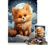 Rompecabezas de zorrito Rojo bebé de 1000 Piezas para adolescentesDesarrolla Habilidades mentales, Calma y relajaciónRegalo Ideal (38x52cm)