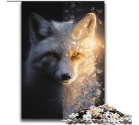 Rompecabezas de Zorro de 2000 Piezas para Adultos y Adolescentes, Ideal para Pasar el rato en casa y fomentar el Amor en Pareja (70x100cm)