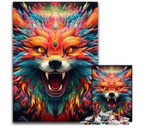 Rompecabezas de Zorros Coloridos para Adultos, 1000 Piezas, Ideal para Decorar el hogar o la Oficina, 50x75cm/19,68x29,52 Pulgadas.
