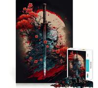 Rompecabezas Deadly Blade de 1000 Piezas para Adolescentes Juego Casual, Creativo y Divertido para Decorar el hogar (50x75cm)