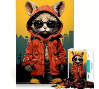 Rompecabezas definitivo de Ghetto Mouse para Adultos, 1000 Piezas Piensa de Forma Inteligente Juguete para el hogar Disfruta de un Corte preciso Decoración de Pared 38x26cm