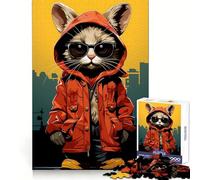 Rompecabezas definitivos de Ghetto Mouse para Adolescentes 1000 Piezas para ejercitar la Mente Juguete Sencillo y Divertido para armar Un Regalo entrañable 38x52cm