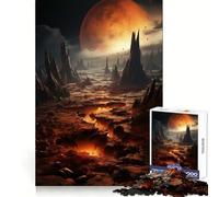Rompecabezas del Apocalipsis para Adultos, 1000 Piezas Piensa de Forma Inteligente Juguete para el hogar Disfruta de un Corte preciso Decoración de Pared 38x26cm