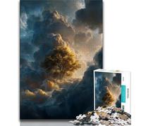 Rompecabezas del Árbol de la Vida para Adolescentes 1000 Piezas - Ayuda a Ejercitar el Cerebro - Juguetes Adictivos para Cultivar la Paciencia - Una Obra de Arte 38x26cm