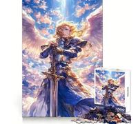 Rompecabezas del Arcángel de 1000 Piezas para Adultos Regalos para Fortalecer la Memoria y Disfrutar de Momentos de Tranquilidad Diseño Ideal para Regalar a Papá Noel 50x75cm