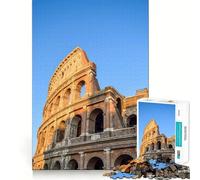 Rompecabezas del Coliseo de Roma de 1000 Piezas para Adolescentes Juguete para desarrollar la Habilidad y el estrés Corte preciso Un Regalo Encantador 50x75cm