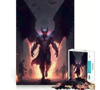 Rompecabezas del Diablo de 1000 Piezas para Adolescentes Juego de ingenio Momento de Paz Borde de Calidad 50x75cm