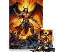 Rompecabezas del Diablo para Adultos, 1000 Piezas, Juguete para ejercitar la Mente, diversión silenciosa, Corte preciso, decoración de Pared 38x26cm
