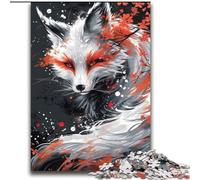 Rompecabezas del Dios de los Zorros para Adultos y Adolescentes, Juego Familiar antiestrés, desafío difícil, Regalo para Amigos y Familiares (70x100cm)