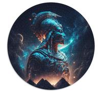 Rompecabezas del Dios Primordial de 1000 Piezas para Adultos, Rompecabezas Redondo para Adolescentes, Juego Interactivo Familiar, Regalo de desafío, 1000 Piezas (67,5x67,5cm)