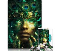 Rompecabezas del Espíritu del Bosque Cósmico para Adultos 1000 Piezas Ejercita el Cerebro Juguetes adictivos para Cultivar la Paciencia Una Obra de Arte 75x50cm