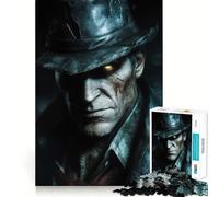 Rompecabezas del Hombre Misterioso con Sombrero para Adultos, 1000 Piezas, Juguete Intelectual, Juego Relajante, Arte de Pared de Calidad (50x75cm)