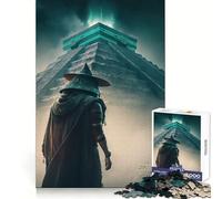 Rompecabezas del Imperio Azteca para Adultos, 1000 piezasDesarrolla la Inteligencia y la habilidadIdeal para Momentos de ocioRegalo significativo (50x75cm)