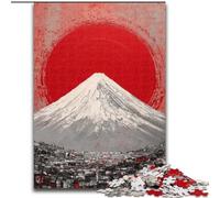 Rompecabezas del Monte Fuji, Japón, para Adolescentes 1000 Piezas, Toda la Familia 50x75cm